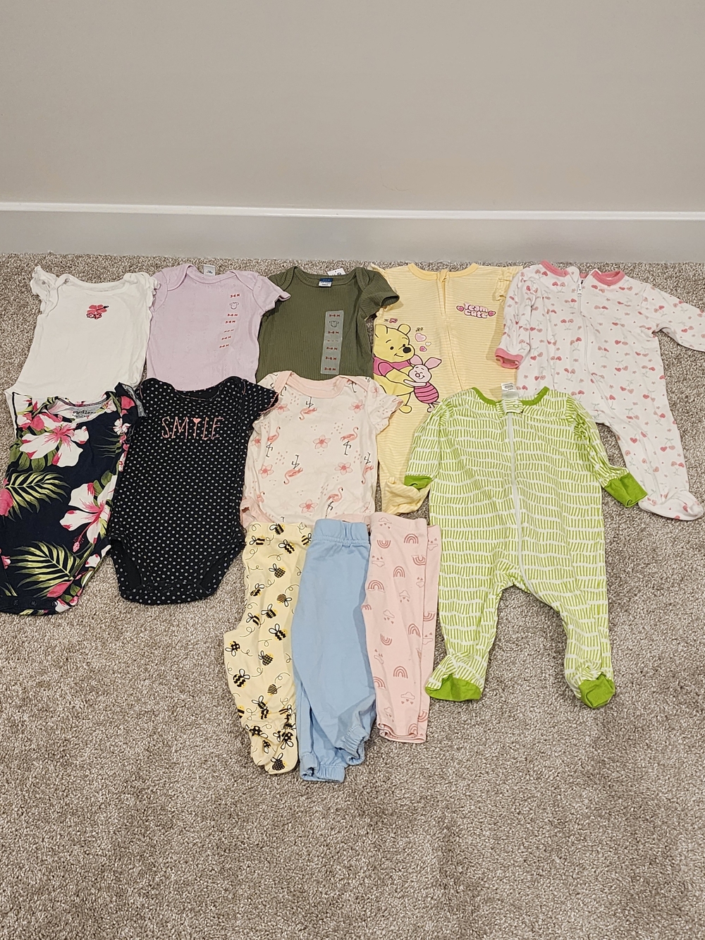 12-Piece Baby Girl Bundle (Size 3–6M) Bundle And Save